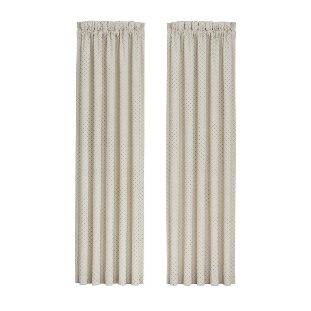 J Queen New York Garden View 84" L x
50" W Window Panel Set, 2 Piece